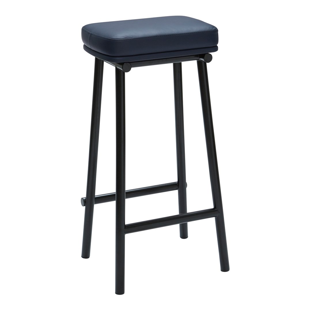Tubby Tube Bar/Counter Stool - Upholstered