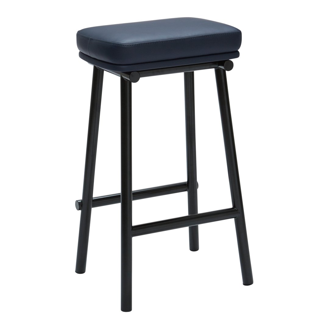 Tubby Tube Bar/Counter Stool - Upholstered