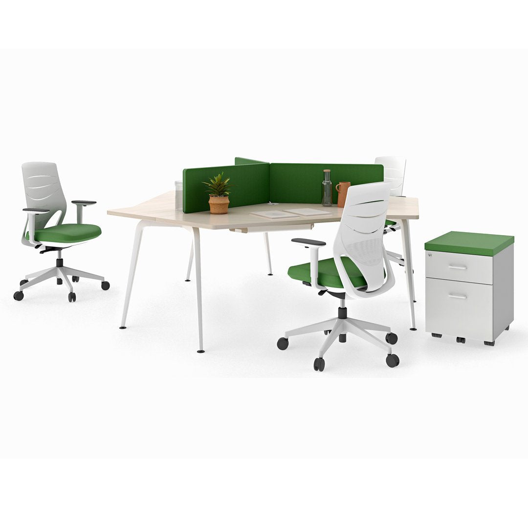 Twist Gen 100 - Mobile Pedestal w/ Top Cushion