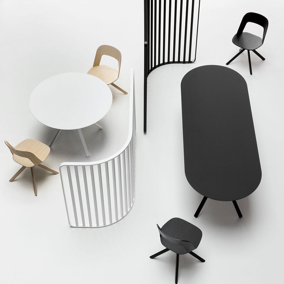 Screen Tubes Left L-Shape Room Divider