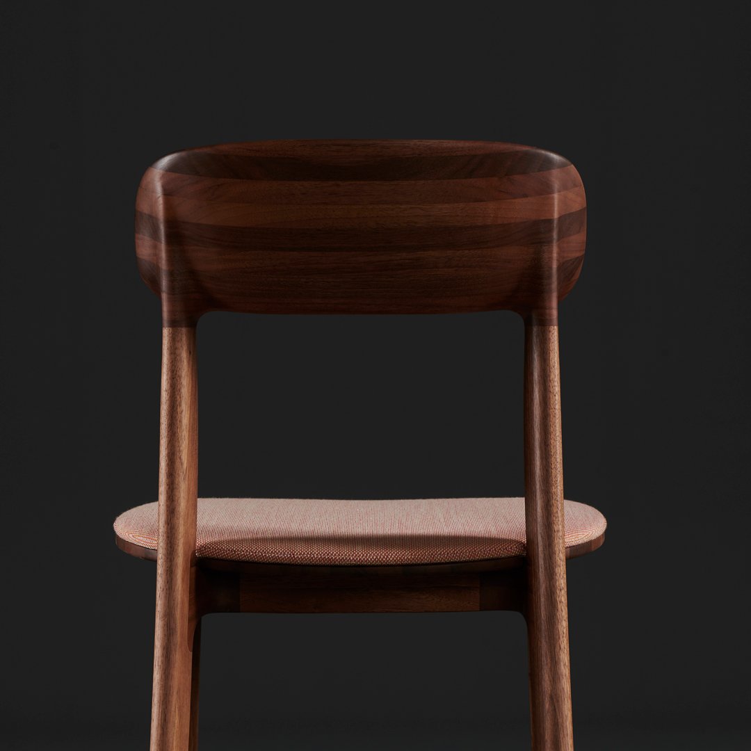 Tanka Chair - Seat Upholstered