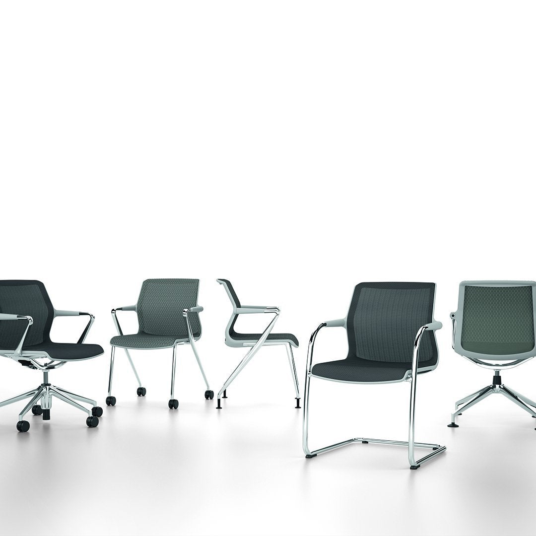 Unix Cantilever Office Chair - Stacking