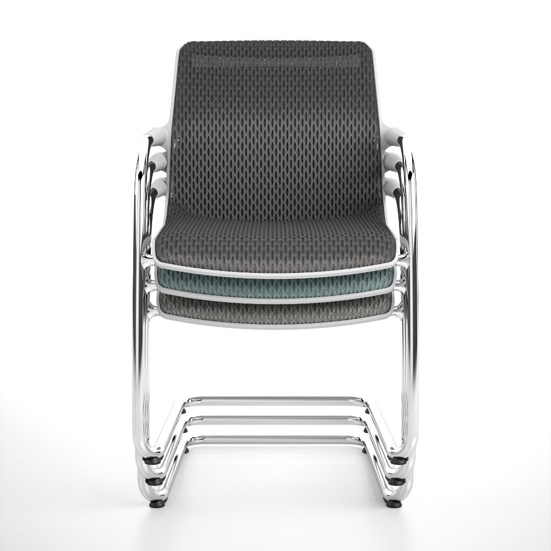 Unix Cantilever Office Chair - Stacking