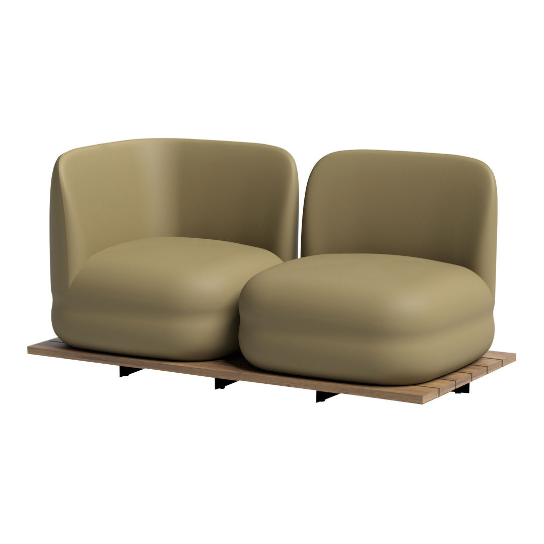 Vistas Wood Modular Sofa