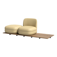 Vistas Wood Modular Sofa