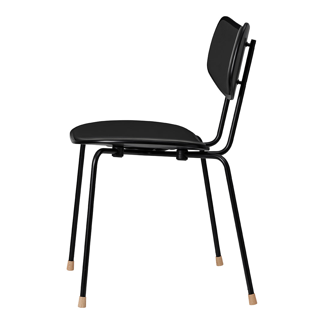 VLA26P Vega Side Chair - Front Upholstered - Stackable