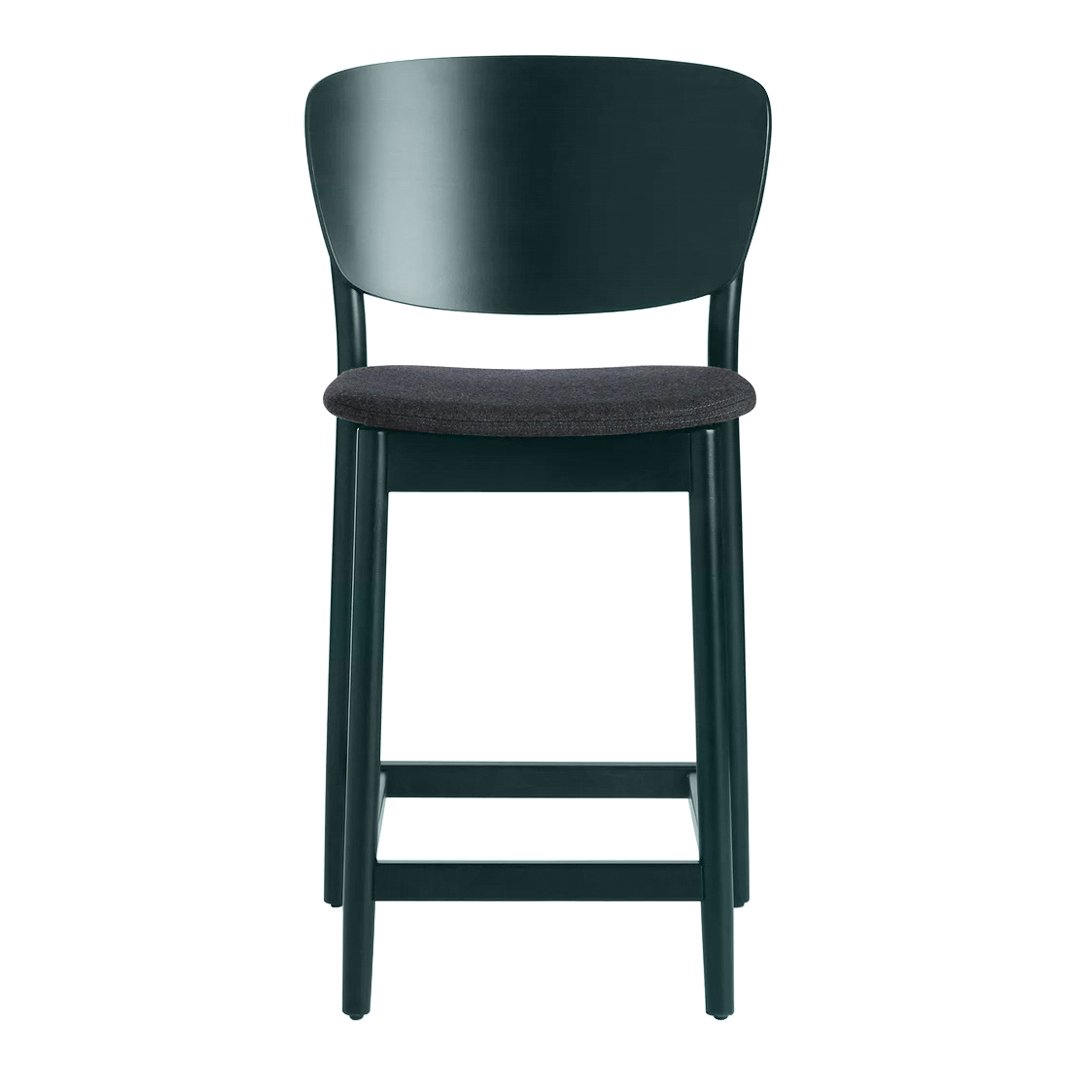 Valencia Bar/Counter Stool - Seat Upholstered - Beech Pigment Frame