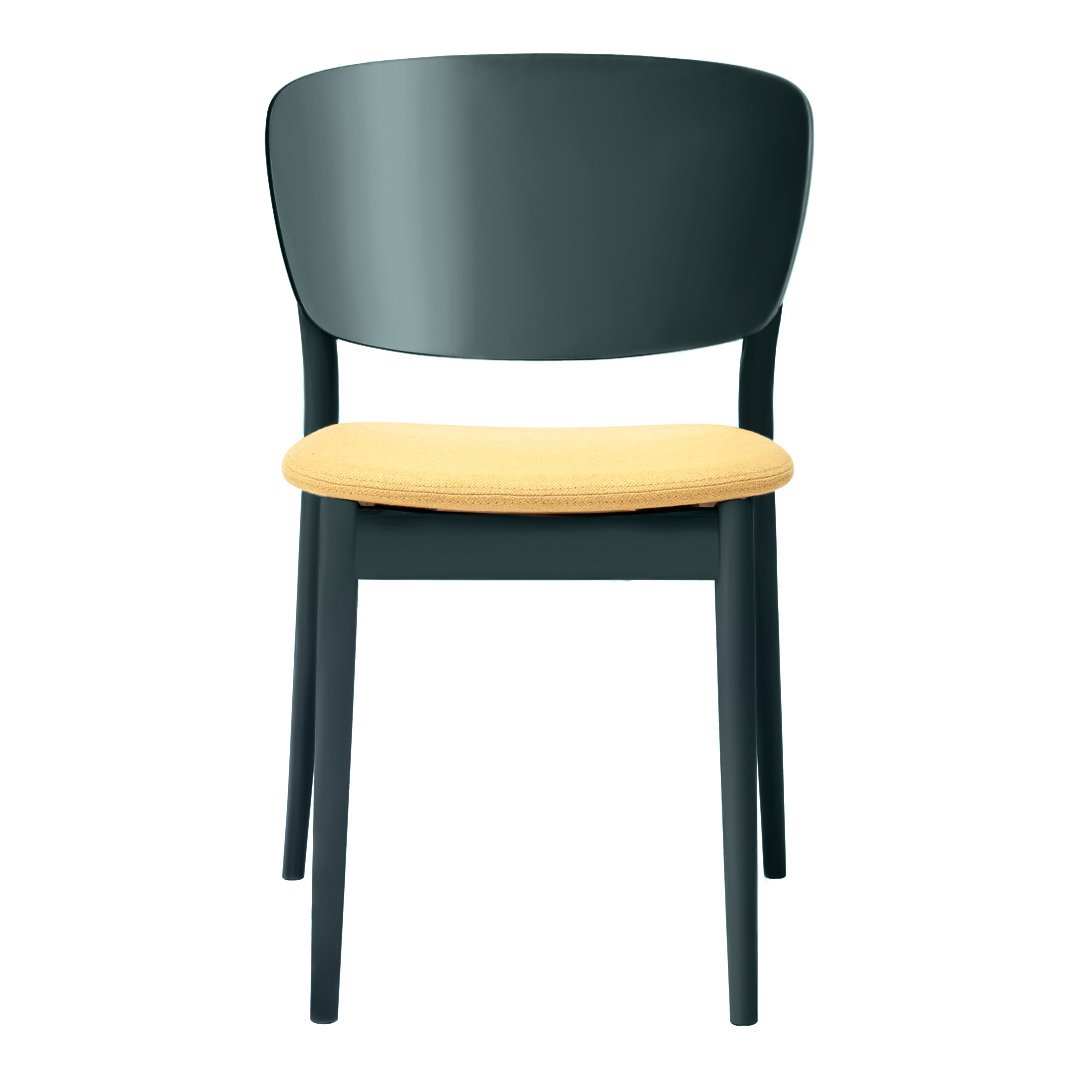 Valencia Dining Chair - Seat Upholstered - Beech Pigment Frame
