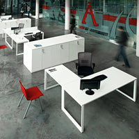 Vital Plus ST Rectangular Desk - Loop Frame - Return Add-On ONLY