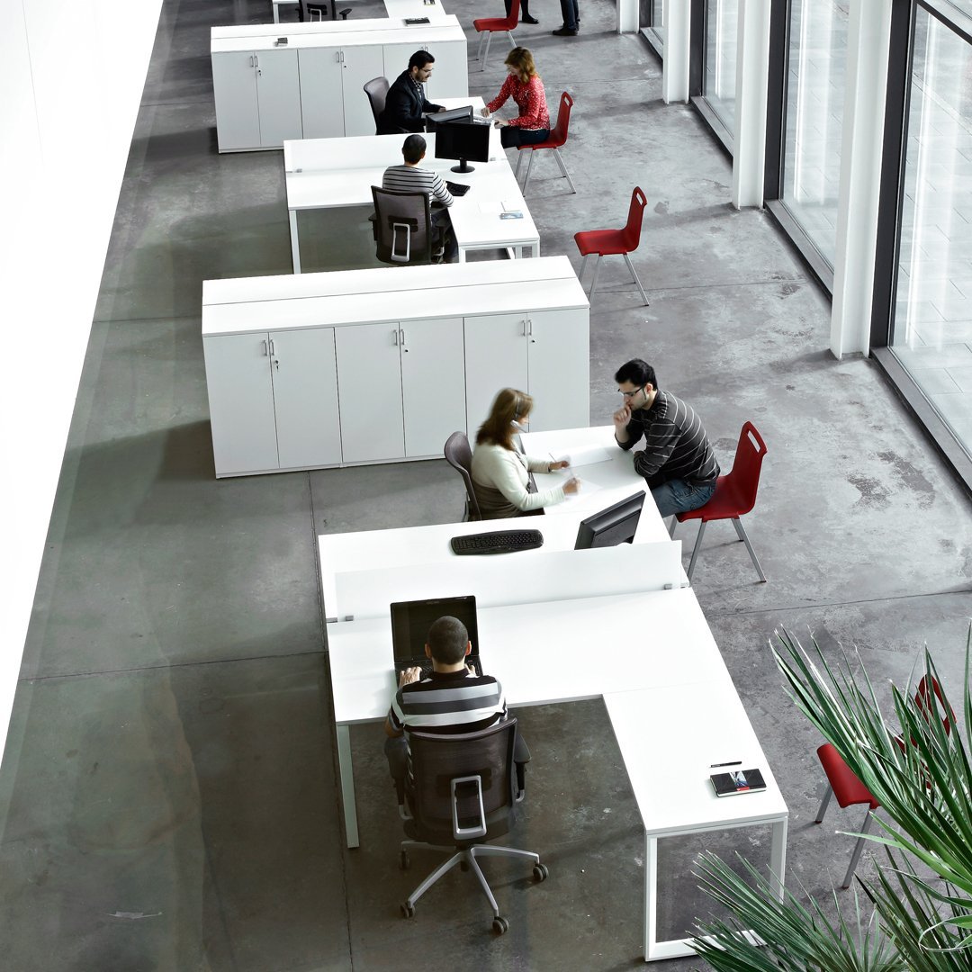 Vital Plus ST Rectangular Desk - Loop Frame - Return Add-On ONLY