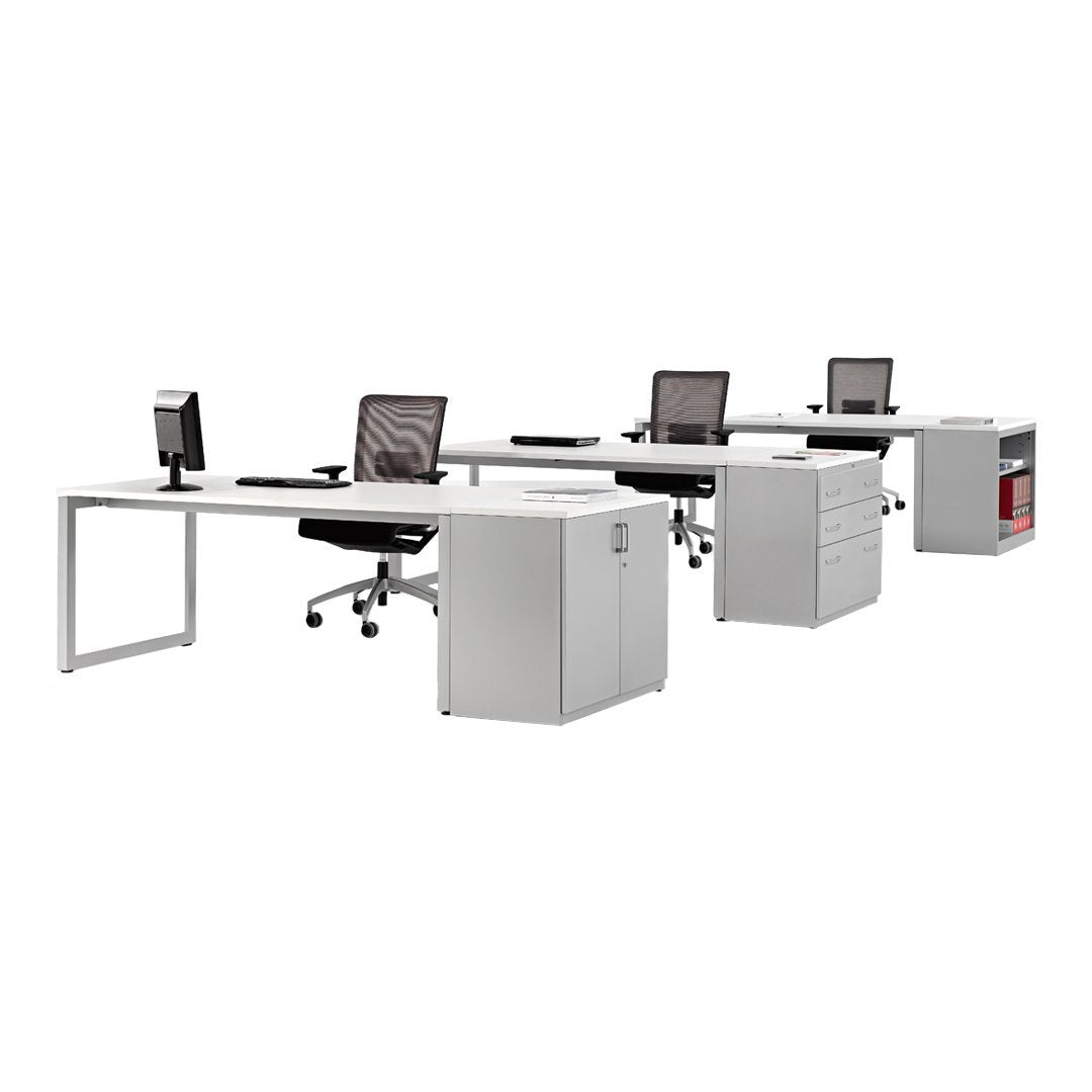 Vital Plus ST Rectangular Desk - Loop Frame - Return Add-On ONLY