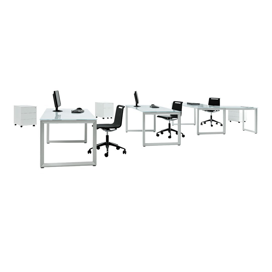 Vital Plus ST Rectangular Desk - Loop Frame - Return Add-On ONLY
