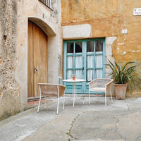 Weave High Back Armchair