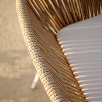 Weave High Back Armchair
