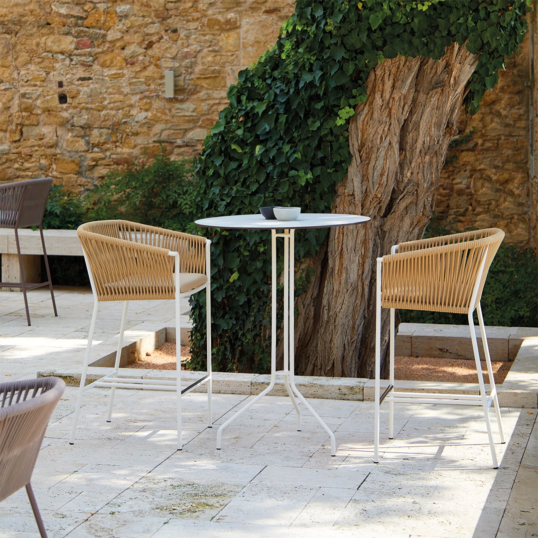 Weave Round High Table