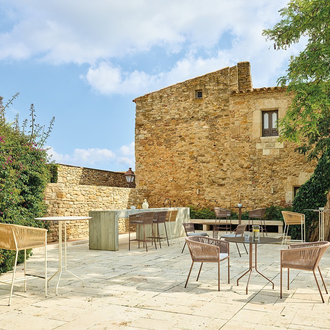 Weave High Back Armchair