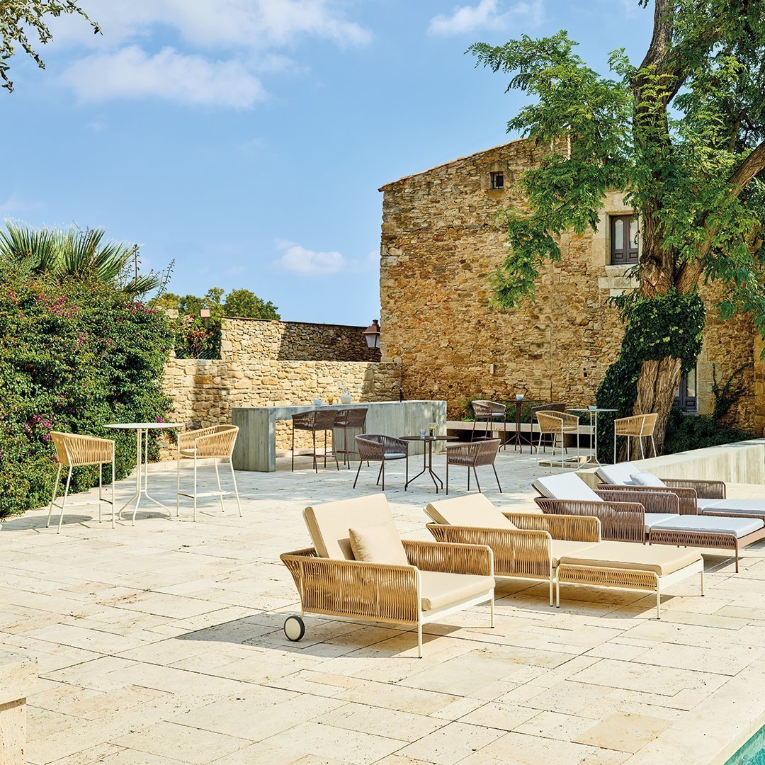 Weave High Back Armchair