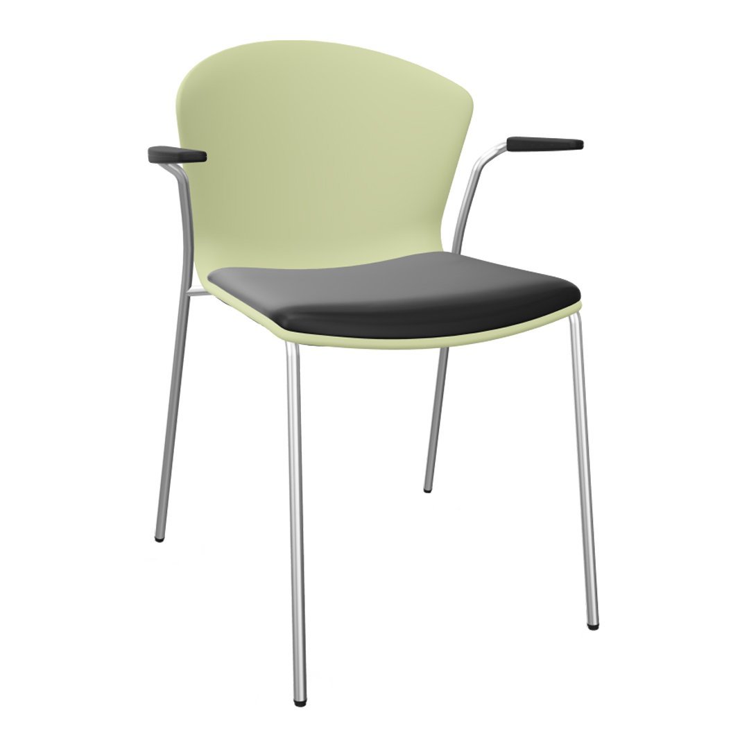 Whass Stackable Armchair - Padded Seat