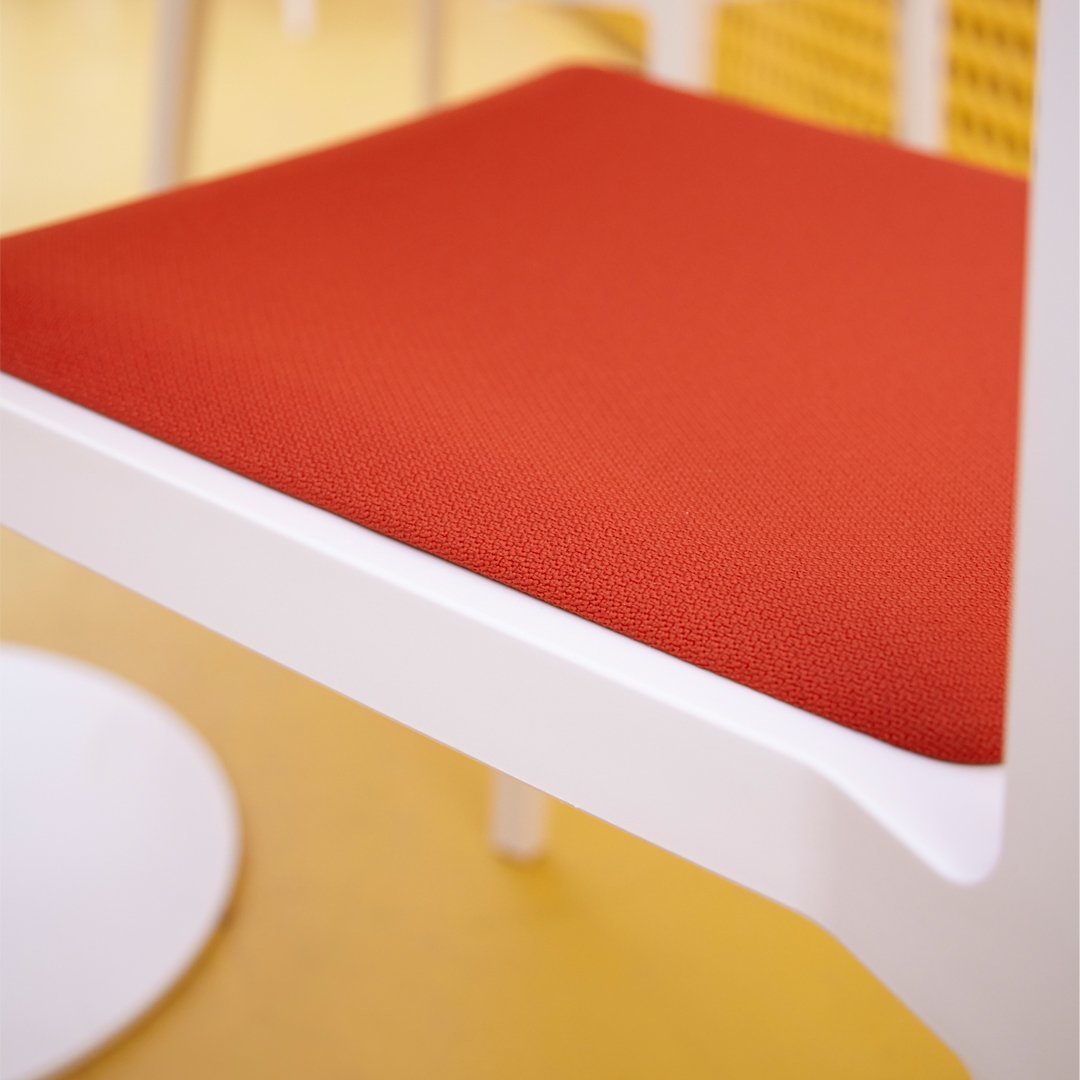 Wing Stackable Chair - Seat Upholstered