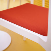 Wing Stackable Chair - Seat Upholstered