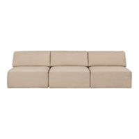 Wonder 3-Seater Sofa w/o Armrests