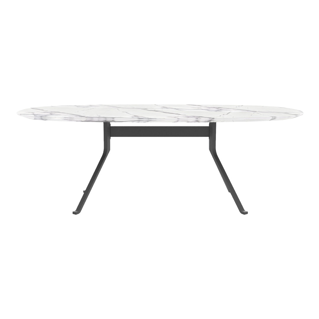 Blink Oval Dining Table - Stone Top