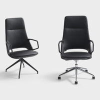 Zuma High Back - 5 Legged, Swivel w/ Flex