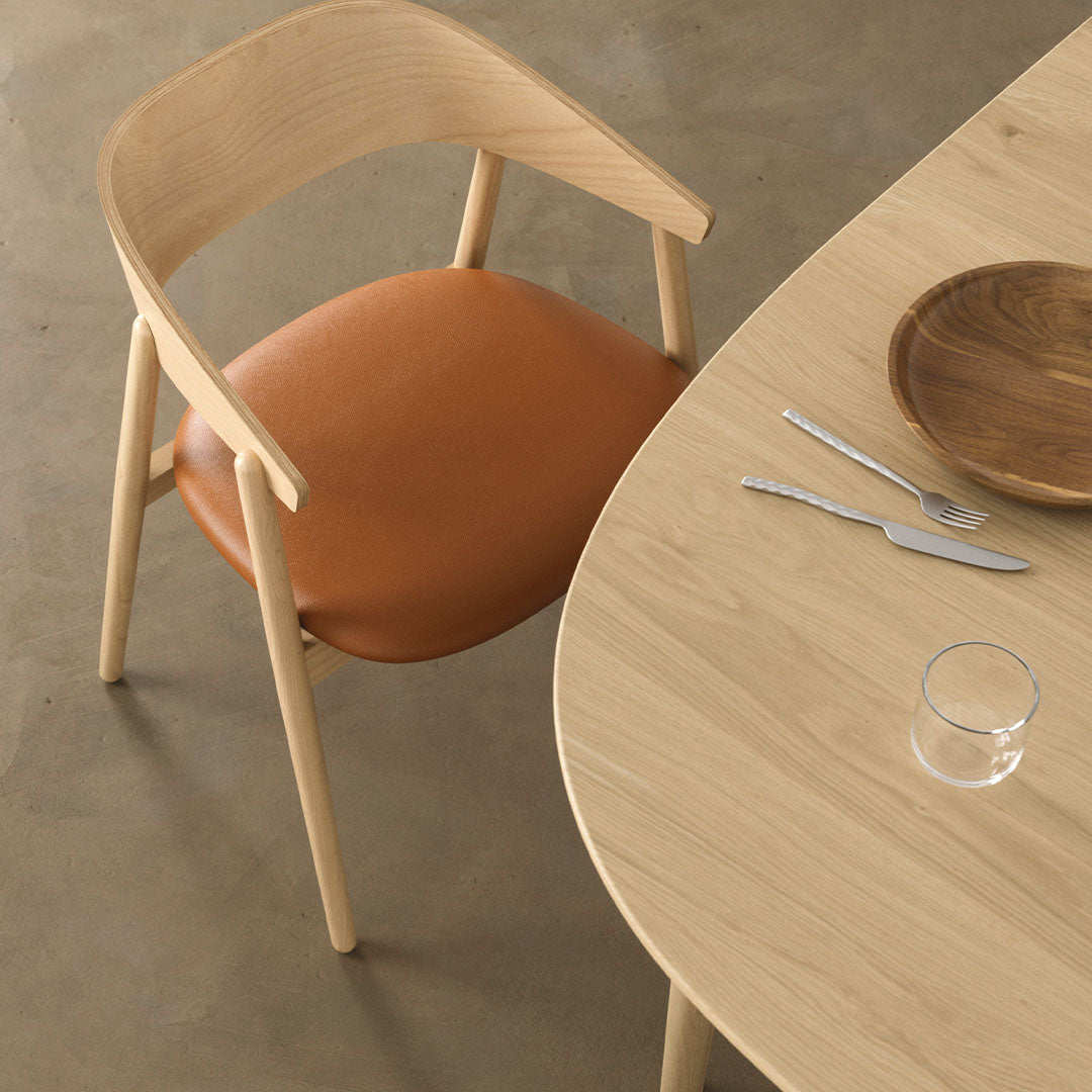 AC2 Armchair - Leather Seat