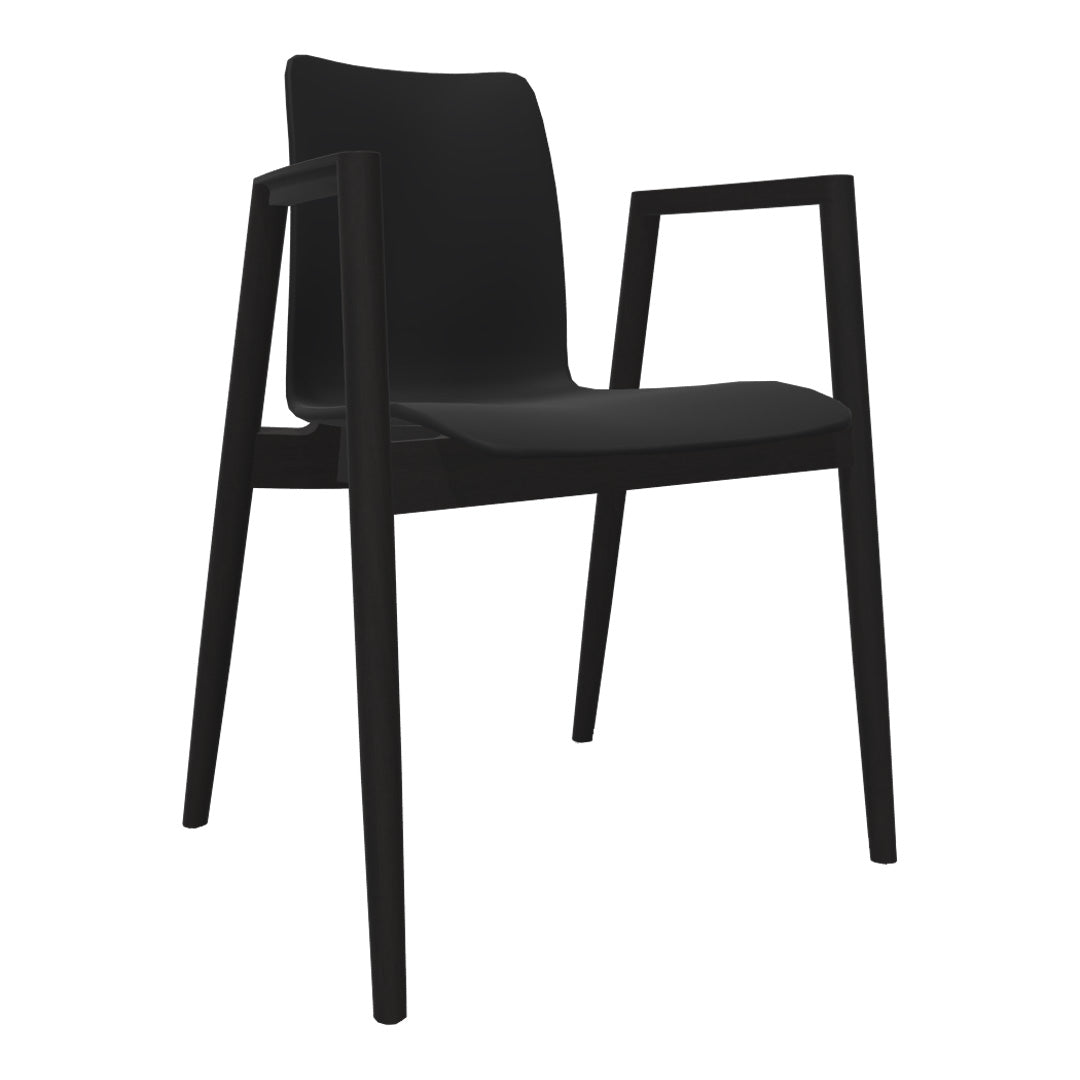 MOOD Classic Armchair - Wood Legs