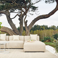 Arke Garden Sofa 3 Modules w/ Chaise Lounge & Open End