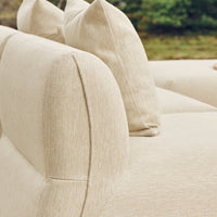 Arke Garden Sofa 3 Modules w/ Chaise Lounge & Open End