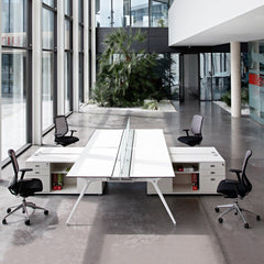 Arkitek Executive Table w/ Block Storage Unit