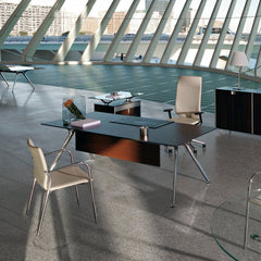 Arkitek Rectangular Desk - Melamine Top