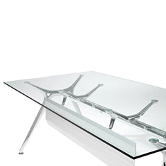 Arkitek Rectangular Desk - Laminate or Glass Top