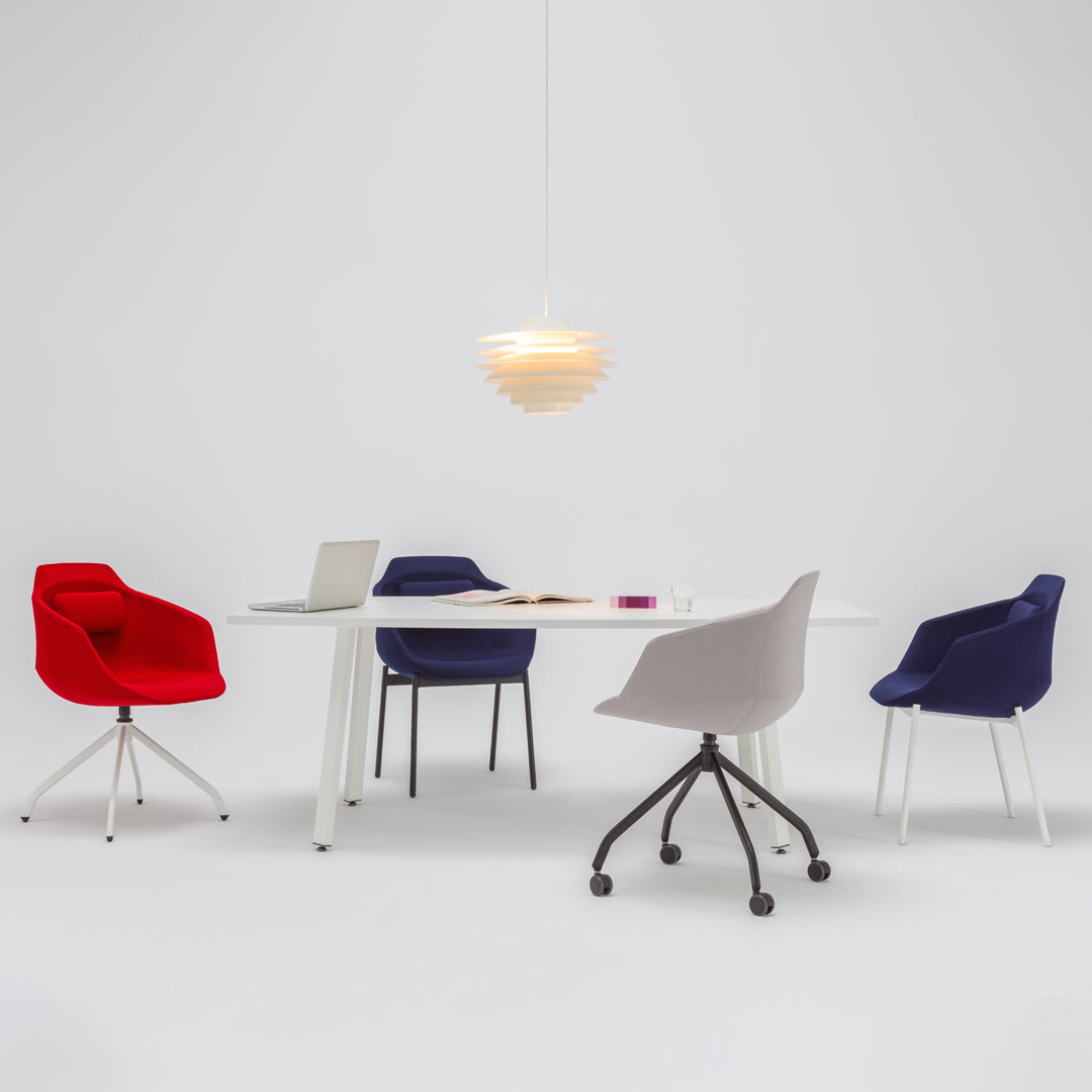 Ultra Conference Chair - 4-Star Aluminum Swivel Base