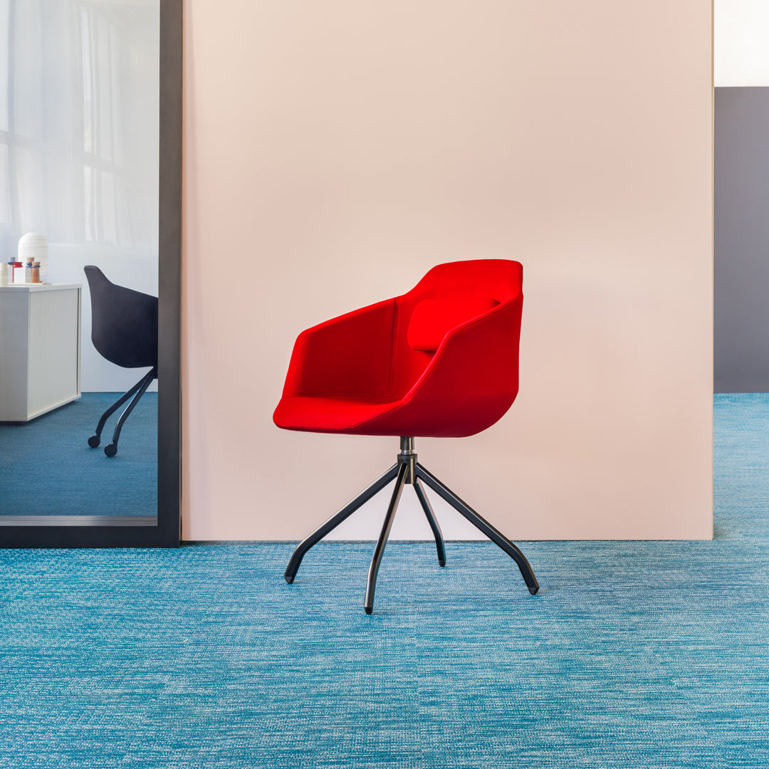 Ultra Conference Chair - 4-Star Aluminum Swivel Base