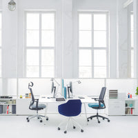 Ultra Conference Chair - 4-Star Aluminum Swivel Base