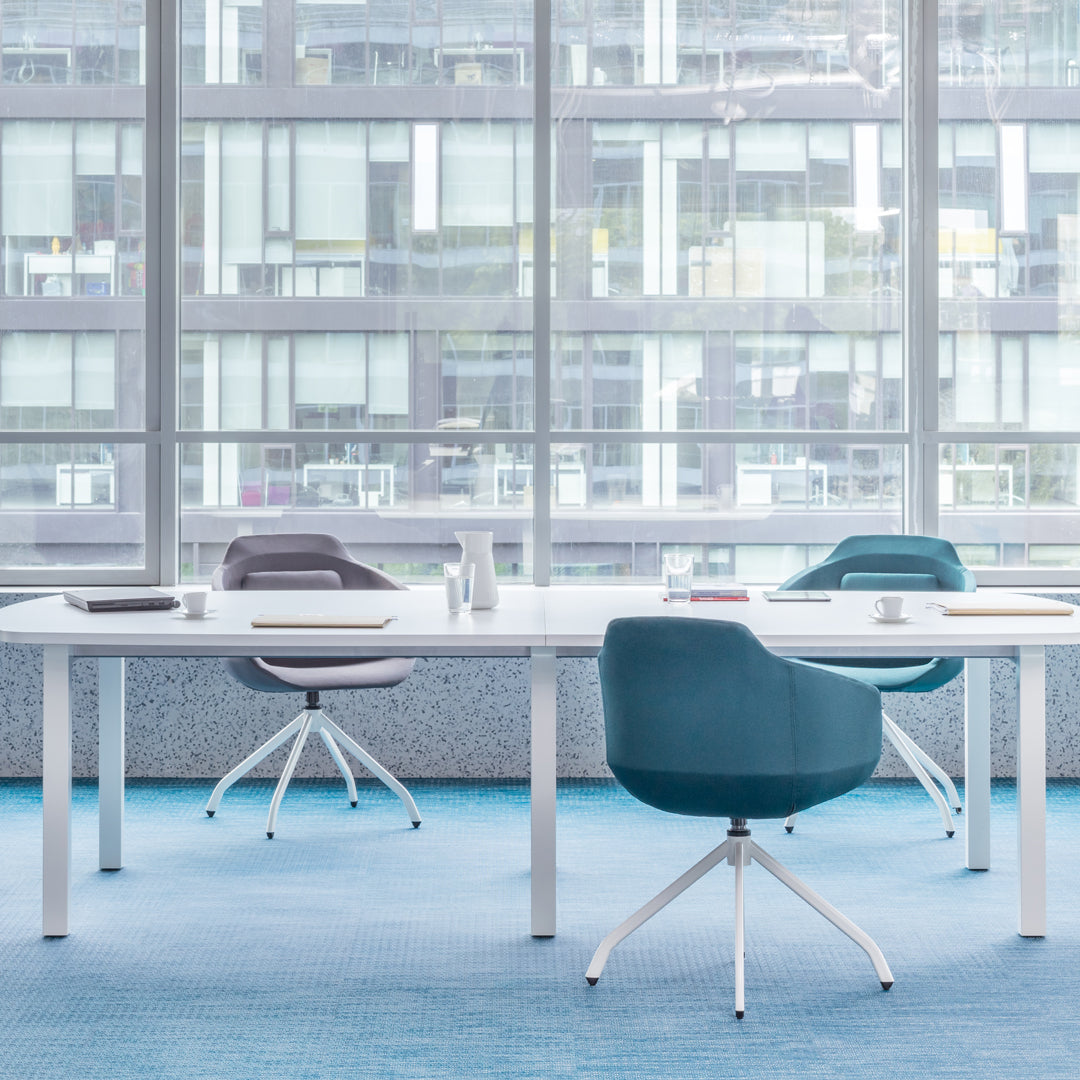 Ultra Conference Chair - 4-Star Aluminum Swivel Base