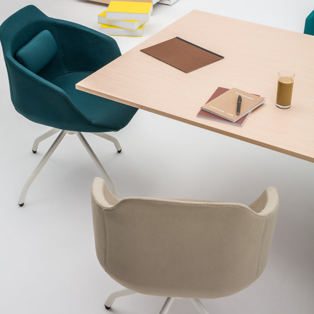 Ultra Conference Chair - 4-Star Metal Swivel Base