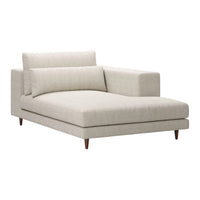 Atelier Chaise Lounge Module - Right Facing - 4-Leg