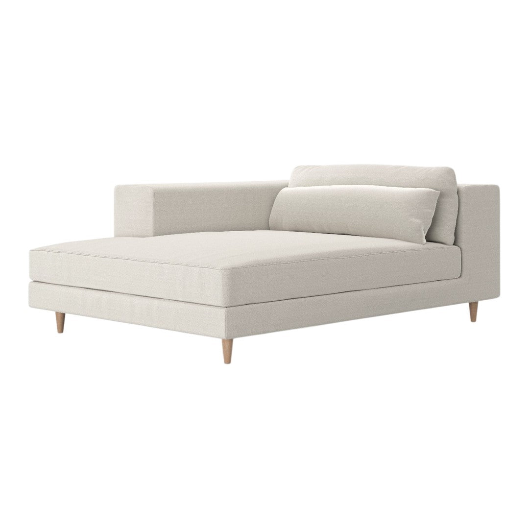 Atelier Chaise Lounge Module - Left Facing - 4-Leg