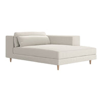 Atelier Chaise Lounge Module - Right Facing - 4-Leg