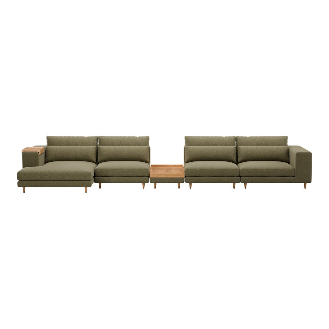 Atelier Pre-configured Sectional Sofa - 4-Leg - Setup 2