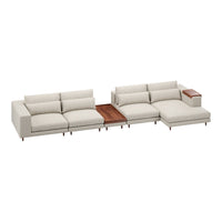 Atelier Pre-configured Sectional Sofa - 4-Leg - Setup 2