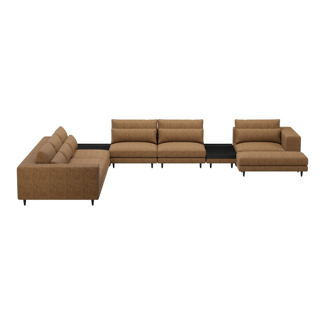 Atelier Pre-configured Sectional Sofa - 4-Leg - Setup 4