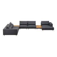 Atelier Pre-configured Sectional Sofa - 4-Leg - Setup 4