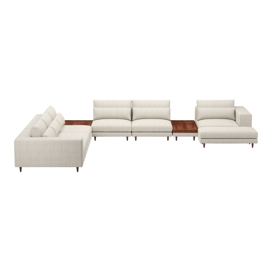 Atelier Pre-configured Sectional Sofa - 4-Leg - Setup 4