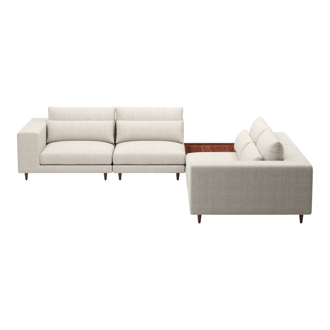Atelier Pre-configured Sectional Sofa - 4-Leg - Setup 5