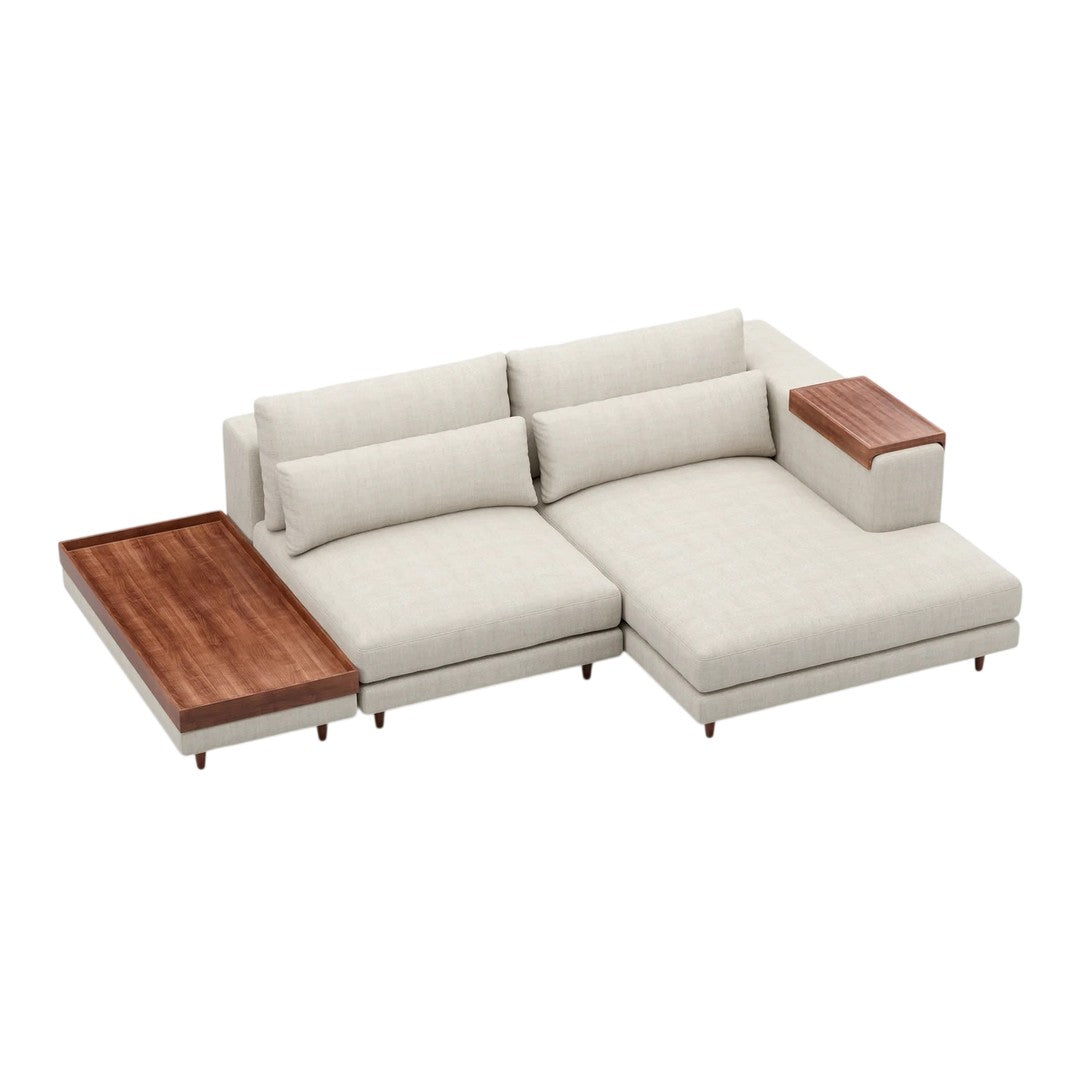Atelier Pre-configured Sectional Sofa - 4-Leg - Setup 1