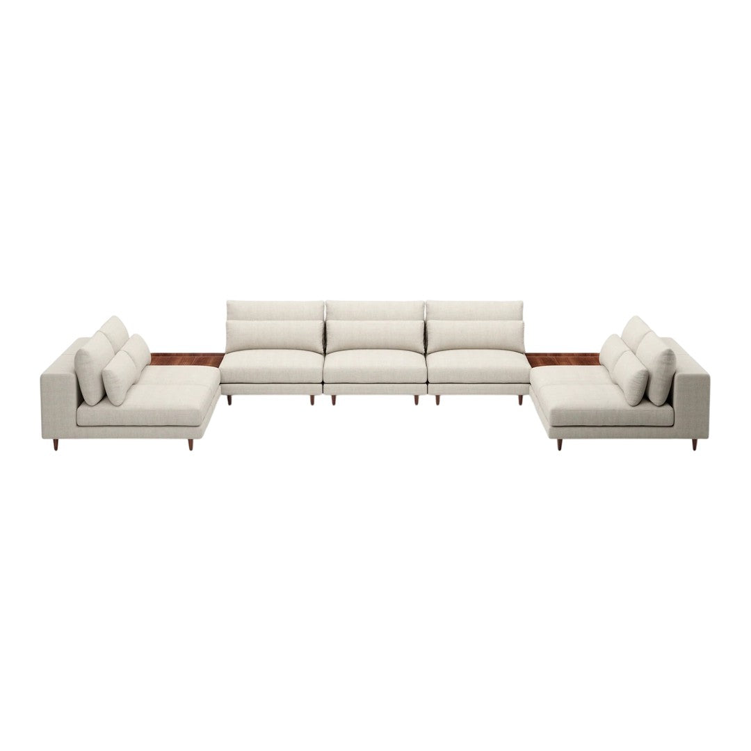 Atelier Pre-configured Sectional Sofa - 4-Leg - Setup 3